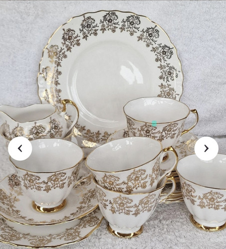 Vintage crown royal tea - tea, set
