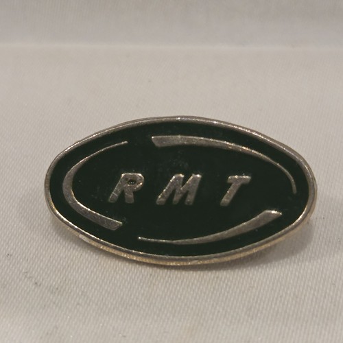 Vintage rmt union enamel pin - vintage,