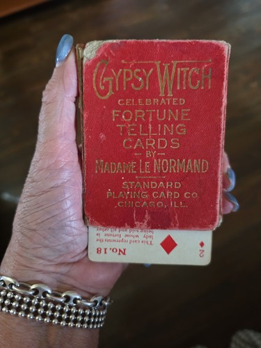 Antique gypsy witch - witch, fortune