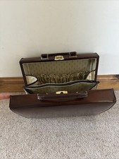 Vintage brown genuine leather - vintage,