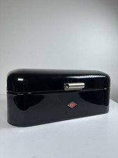 Wesco Grandy Bread bin Black Powder Coated Large