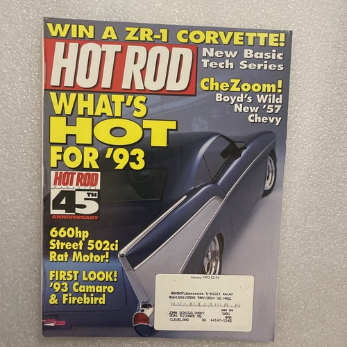 January 1993 hot rod magazine - 1993,