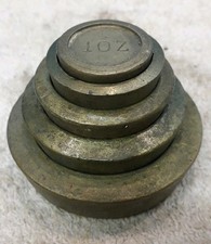Vintage Brass Trade Scale