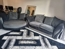 grey sofa bed 3 seater plus love seat