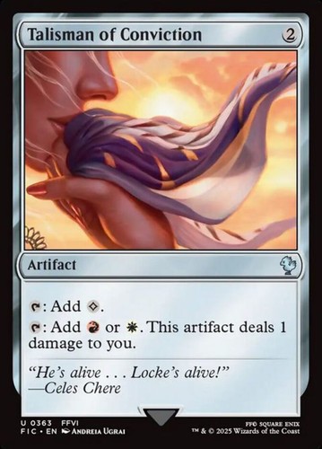 Talisman conviction - talisman, of