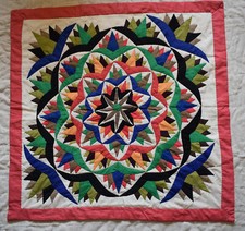 Islamic quilt wall art - islamic, hanging