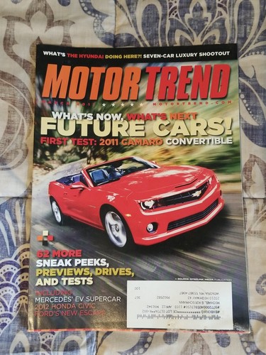 Motor trend magazine march - magazine,