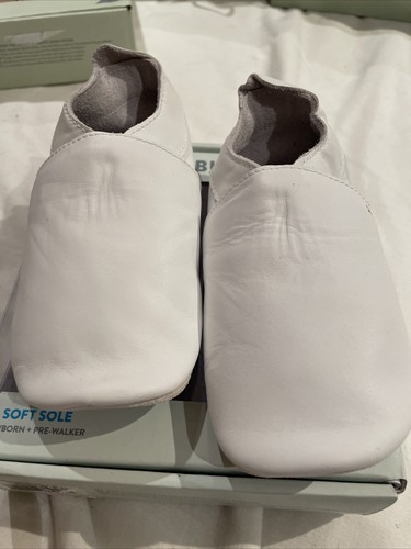 Bobux soft sole white simple - soft,