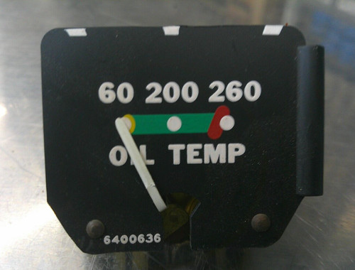 Piper oil temperature - temperature, gauge