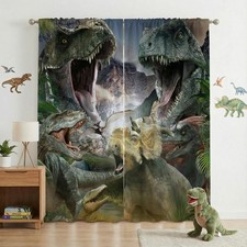 Dinosaur Blackout Curtains for