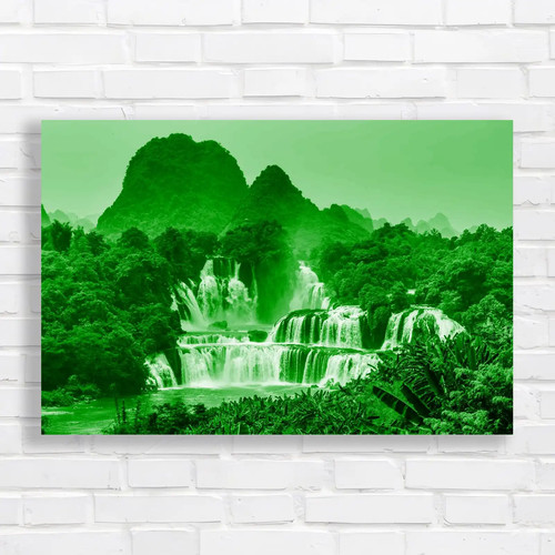 Stunning waterfall landscape - stunning,