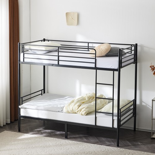 Heavy duty metal bunk - bed, w/