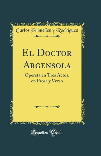 Doctor argensola opereta - el,