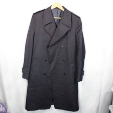 Marina Militare Submarine Trench Coat Mens Large Tall Navy Enrico Pecci 1996