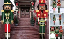  2 Pcs Large Metal Christmas