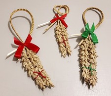 Plain corn dolly straw - corn,