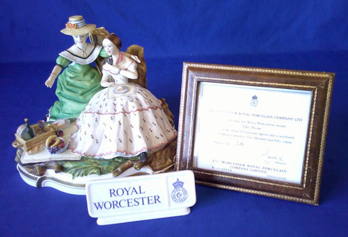 Royal worcester figure called - figure,