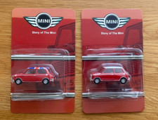 Vanguards Mini Cooper x10-Union Jack roof x5 & White Roof x5 Diecast Model Cars