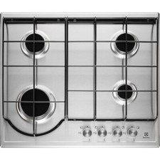 Electrolux EGH6242BOX Stainless Steel 60cm Gas Hob Built In NEW
