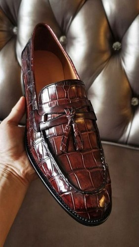 New men handmade brown - new,