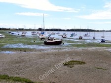 Photo 6x4 Shore at Dell Quay Looking south from the Quay. c2010