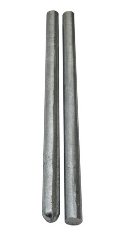Zinc rod anode lengths of - anode,, 2