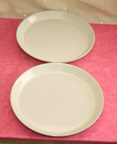 Denby pair large side plates - denby,,