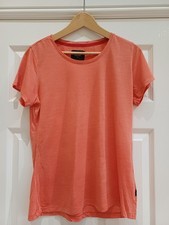 Rohan Womens T-shirt Orange / Peach Medium