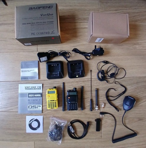 Baofeng set dual band - uv-5r,