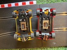 SCALEXTRIC C122 YELLOW & RED