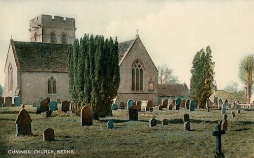 Cumnor church berkshire view - church,