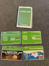 British Telecom BT Phonecards 1990s Plus Instructions and Folder