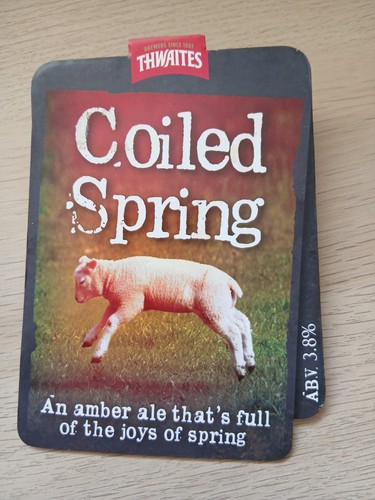 Thwaites brewery coiled spring - thwaites,
