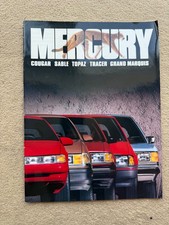 1990 Mercury Range : Cougar : Sable : Topaz : Tracer - Car Brochure (America)