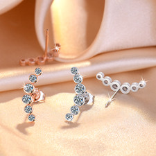 925 Sterling Silver Robover CZ