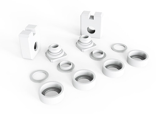 Electric front seat - front, bushing