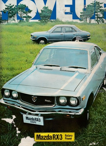 1973 mazda rotary large - rx-3,