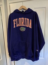 Florida Gators Champion 6xl College Football Hoody Big&tall Blue Orange