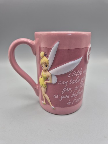 Tinkerbell mug pink - tinkerbell,
