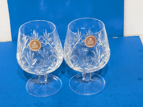 Royal albert crystal cut glass - royal,