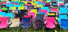 Bulk camping chairs x100 - wholesale pallet job lot