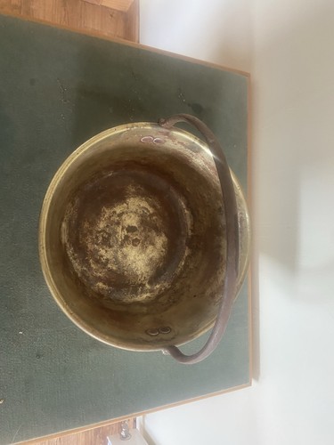 Brass berry pan - berry,