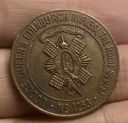 156 freemason masonic token - ,