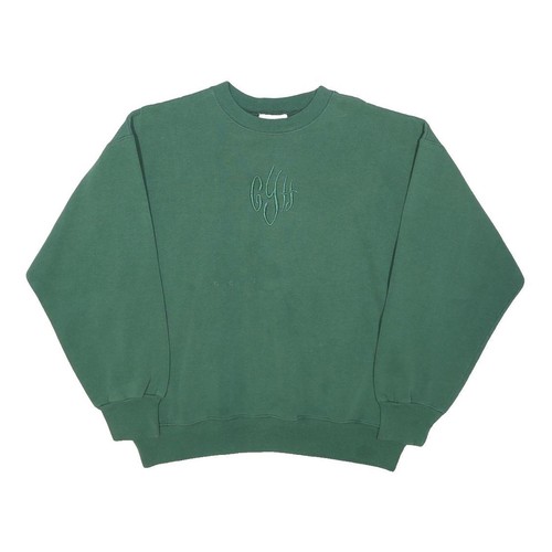 Hanes mens green crew - crew, neck