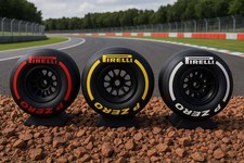 ?️ F1 Replica Tyres – Soft/Medium/Hard Tyre Set – 3D Printed ?️ 