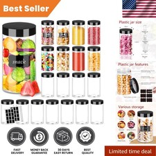20-Pack 14 oz Airtight Plastic
