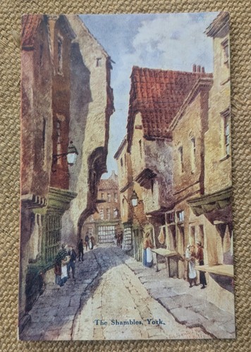 York the shambles - shambles,, illustrated