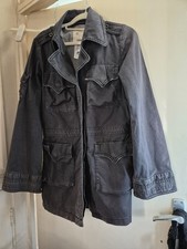 New Levi Grey Jacket. Size