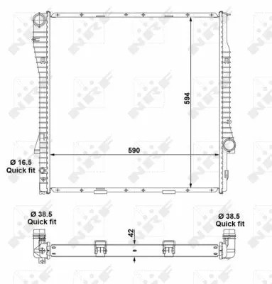Radiator engine cooling - radiator,