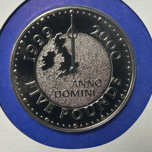 1999 2000 millennium 5 - uk, £5